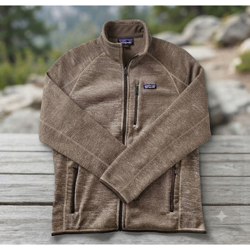 Patagonia Better Sweater Full Zip Jacket Men’s XL Oaks Brown 25527 FA17 Fleece - Picture 2 of 14